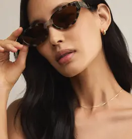 Z Supply Heatwave Brown Tortoise Brown Polarized Sunnies