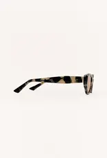 Z Supply Heatwave Brown Tortoise Brown Polarized Sunnies