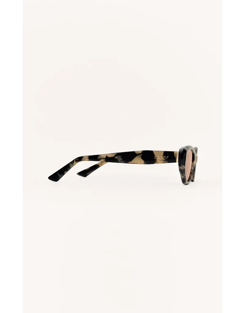 Z Supply Heatwave Brown Tortoise Brown Polarized Sunnies
