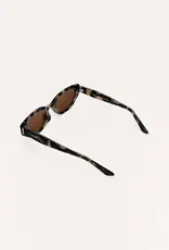 Z Supply Heatwave Brown Tortoise Brown Polarized Sunnies