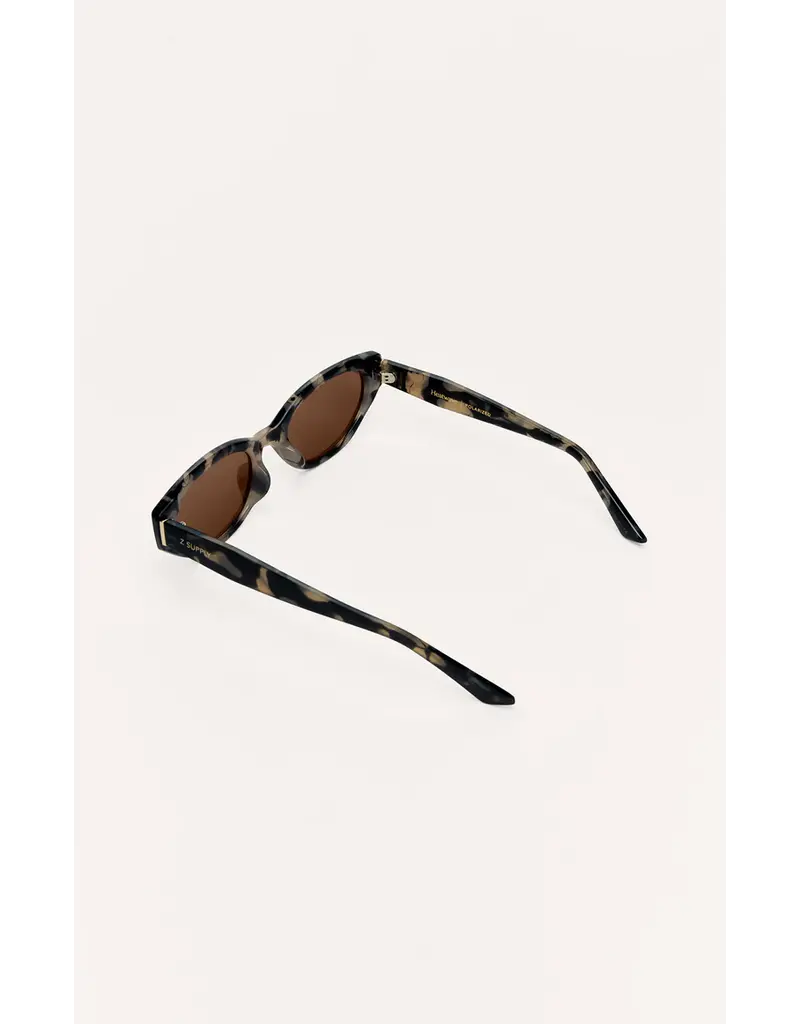 Z Supply Heatwave Brown Tortoise Brown Polarized Sunnies