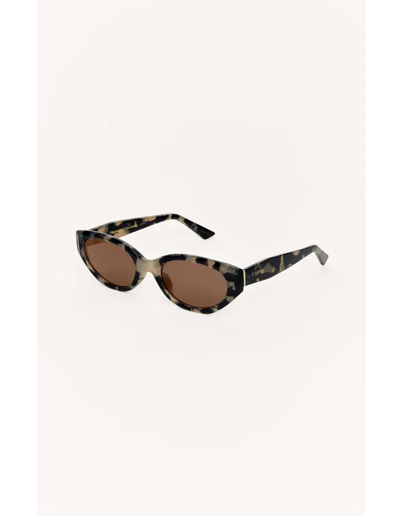 Z Supply Heatwave Brown Tortoise Brown Polarized Sunnies