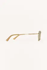Z Supply Fastlane Gold Gradient Polarized Sunnies