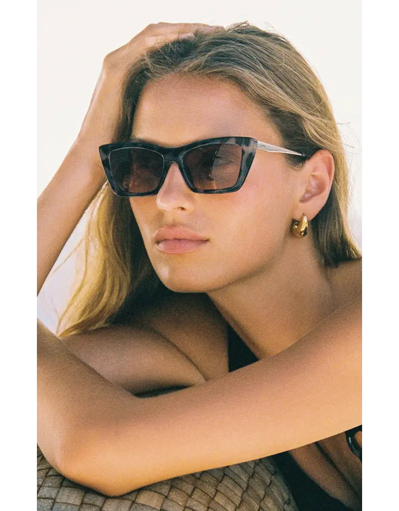 Z Supply Lookout Brown Tortoise Gradient Polarized Sunnies