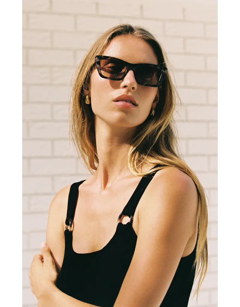 Z Supply Lookout Brown Tortoise Gradient Polarized Sunnies