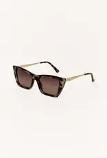 Z Supply Lookout Brown Tortoise Gradient Polarized Sunnies