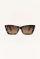 Z Supply Lookout Brown Tortoise Gradient Polarized Sunnies
