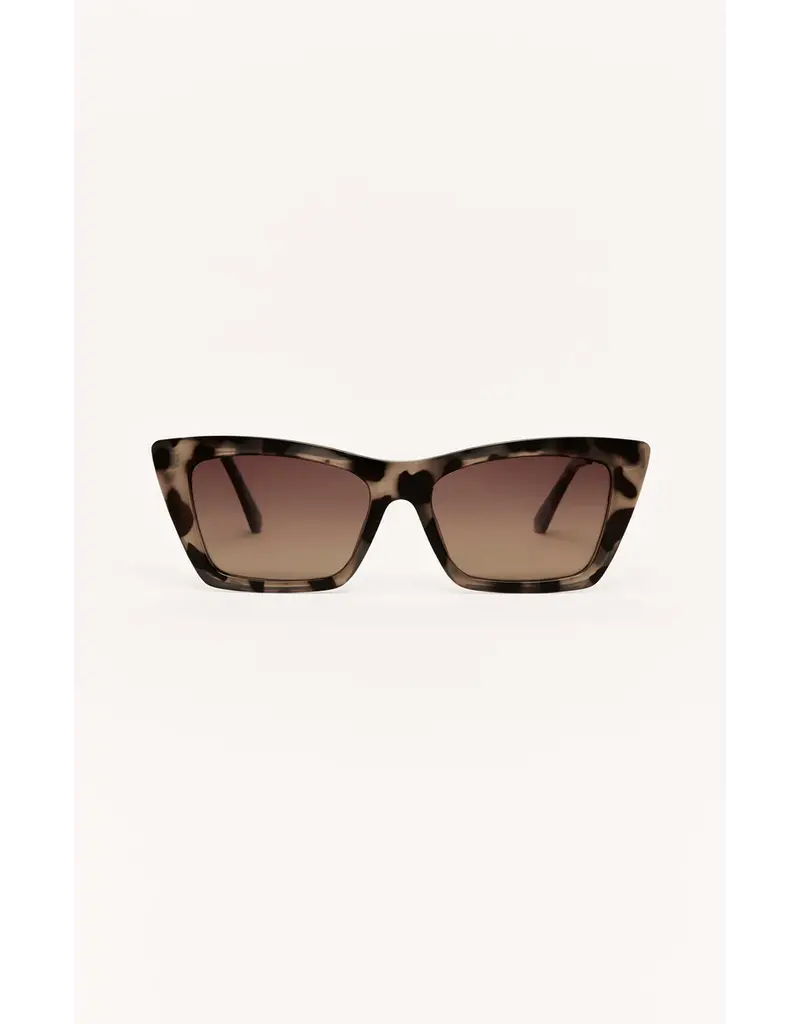 Z Supply Lookout Brown Tortoise Gradient Polarized Sunnies