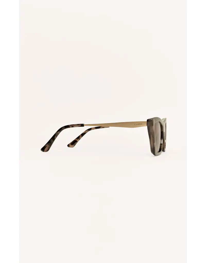 Z Supply Lookout Brown Tortoise Gradient Polarized Sunnies