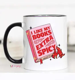 Mugsby I Like my Books Extra Spicy Mug