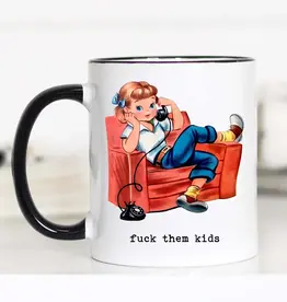 Mugsby F**k them Kids Mug