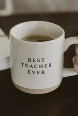 Sweet Water Decor Best Teacher Ever Stoneware Mug