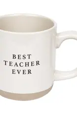 Sweet Water Decor Best Teacher Ever Stoneware Mug