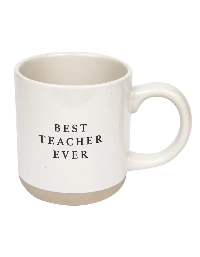 Sweet Water Decor Best Teacher Ever Stoneware Mug