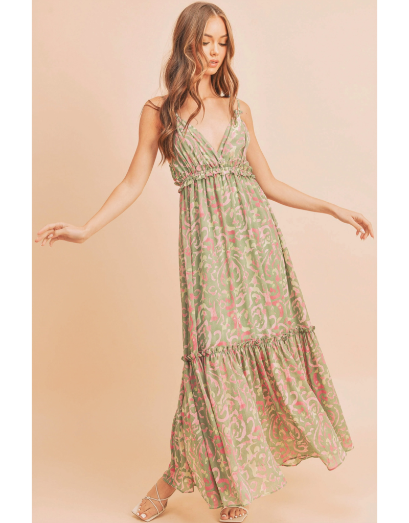 AEMI + CO Davia Maxi Dress