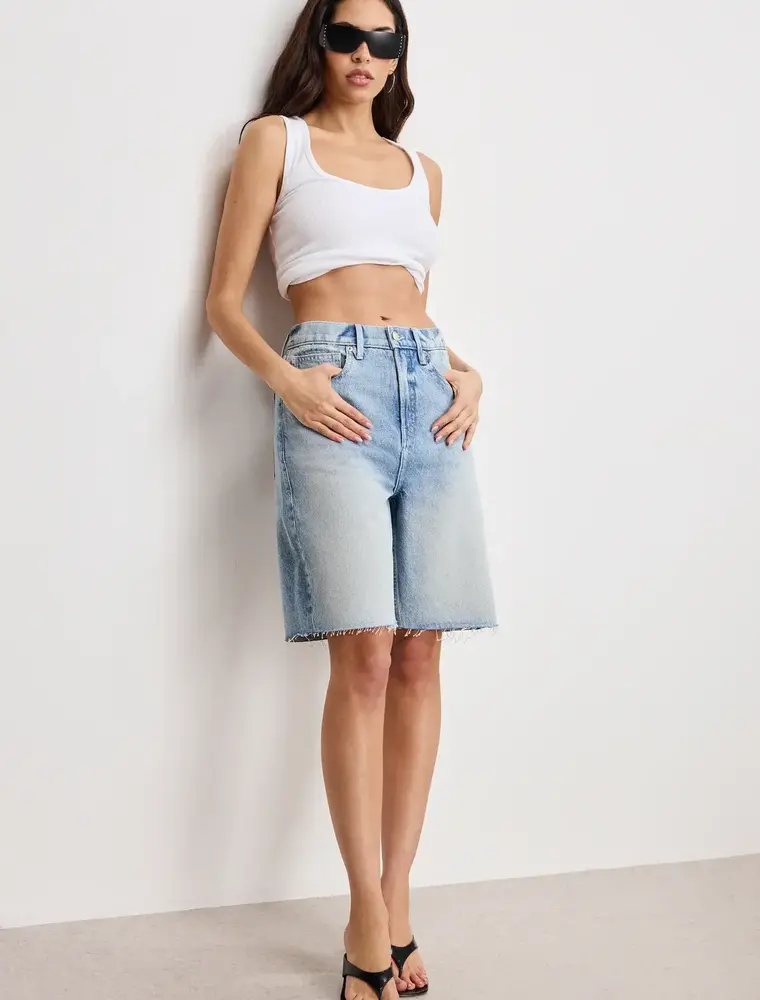 Good American Good Standard Bermuda Shorts