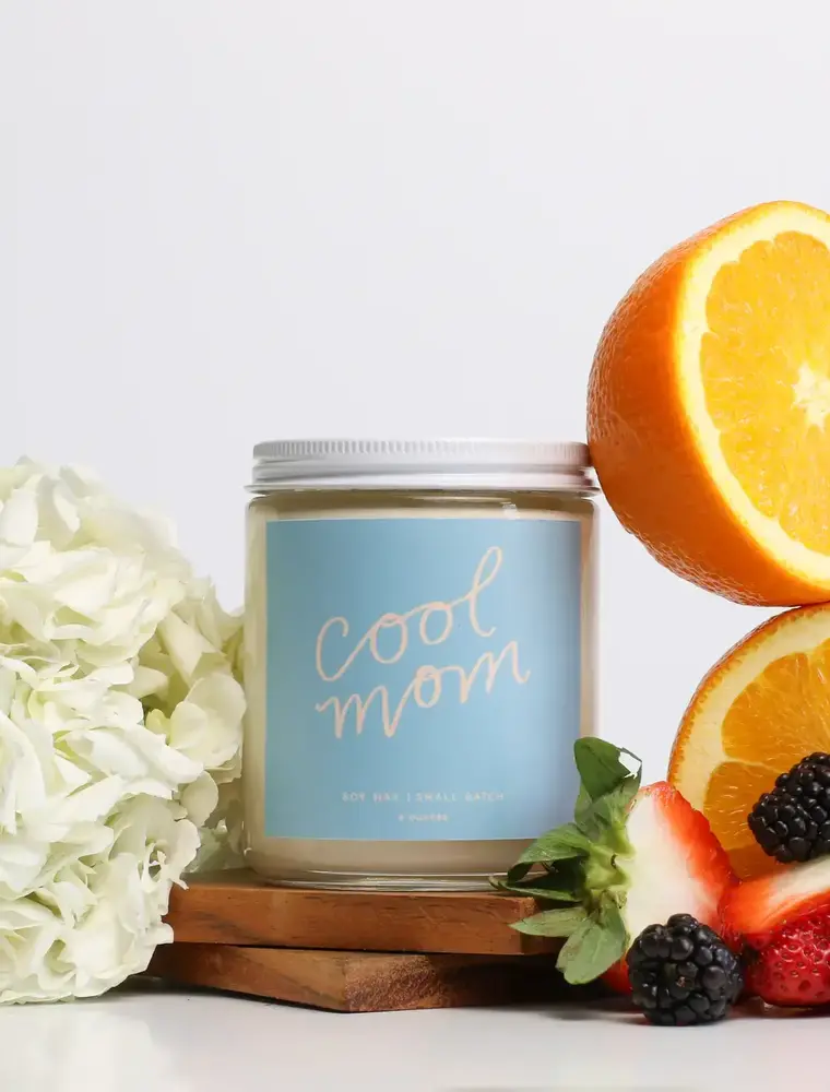 Poured Goods Cool Mom Candle