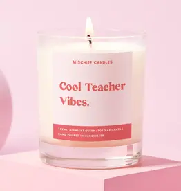 Mischief Candles Cool Teacher Vibes Candle