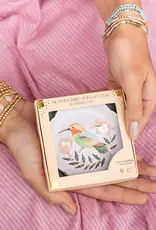 Scout Curated Wears Jewelry Dish & Stud Earring Set - Hummingbird/Lavender