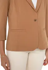 Liverpool Fitted Blazer With Ruched Sleeves