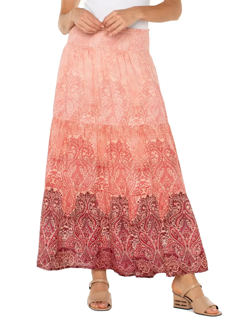 Liverpool Woven Maxi Skirt
