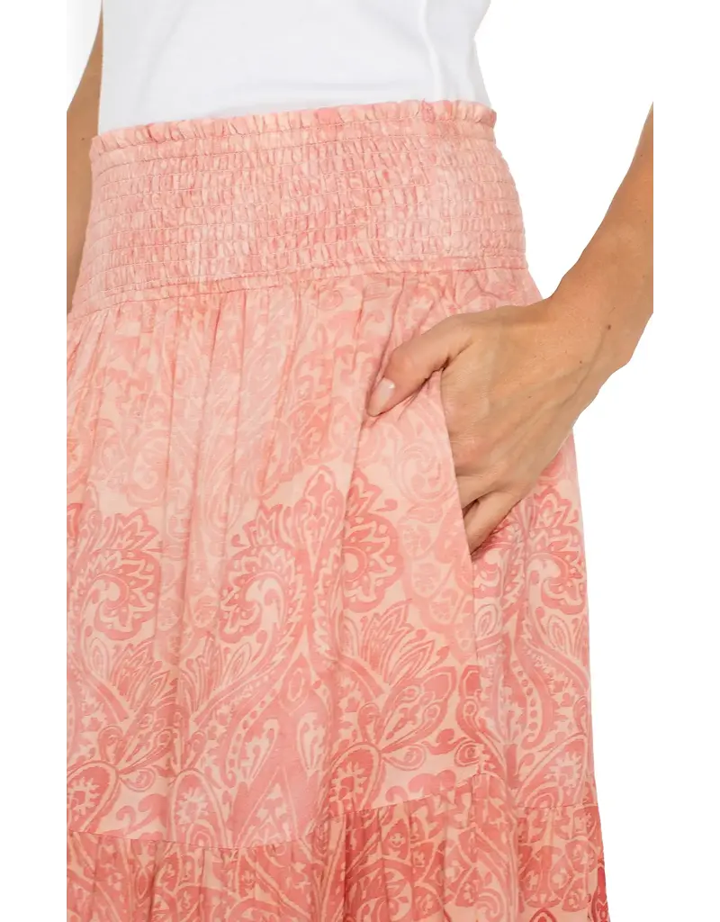 Liverpool Woven Maxi Skirt