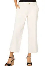 Liverpool Utility Stride Wide Leg Crop W/ Side Tabs