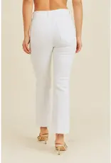 Just Black Denim High Rise Tonal Crop Flare