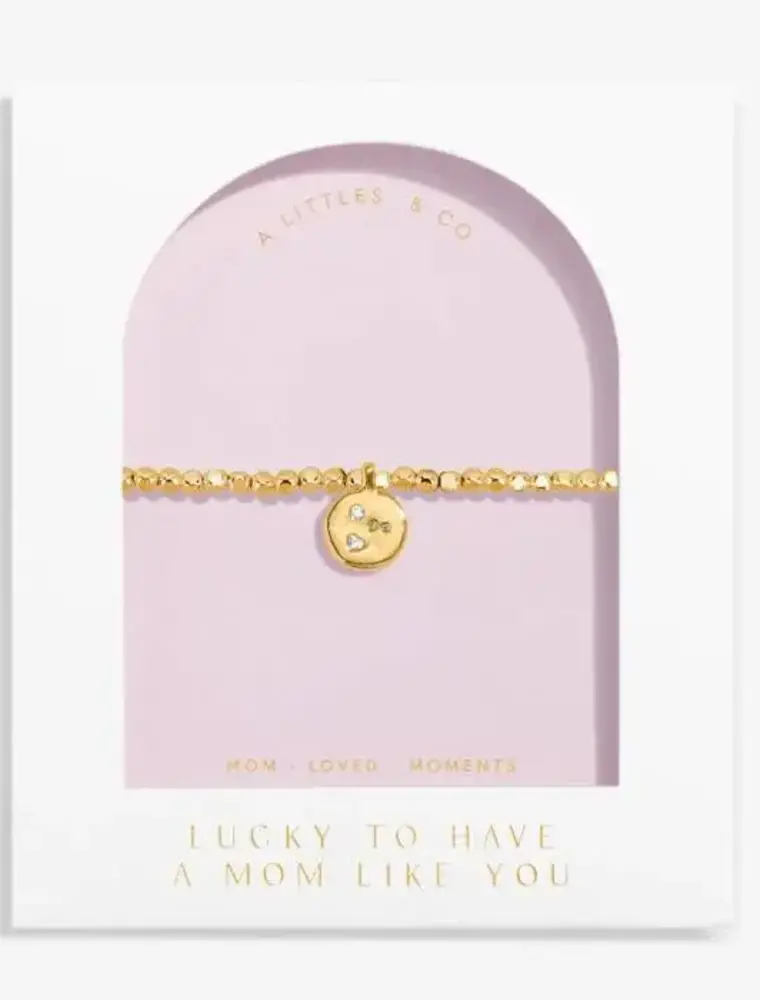 A Littles & Co. DOLCE VITA Lucky to Have a Mom Like You Bracelet