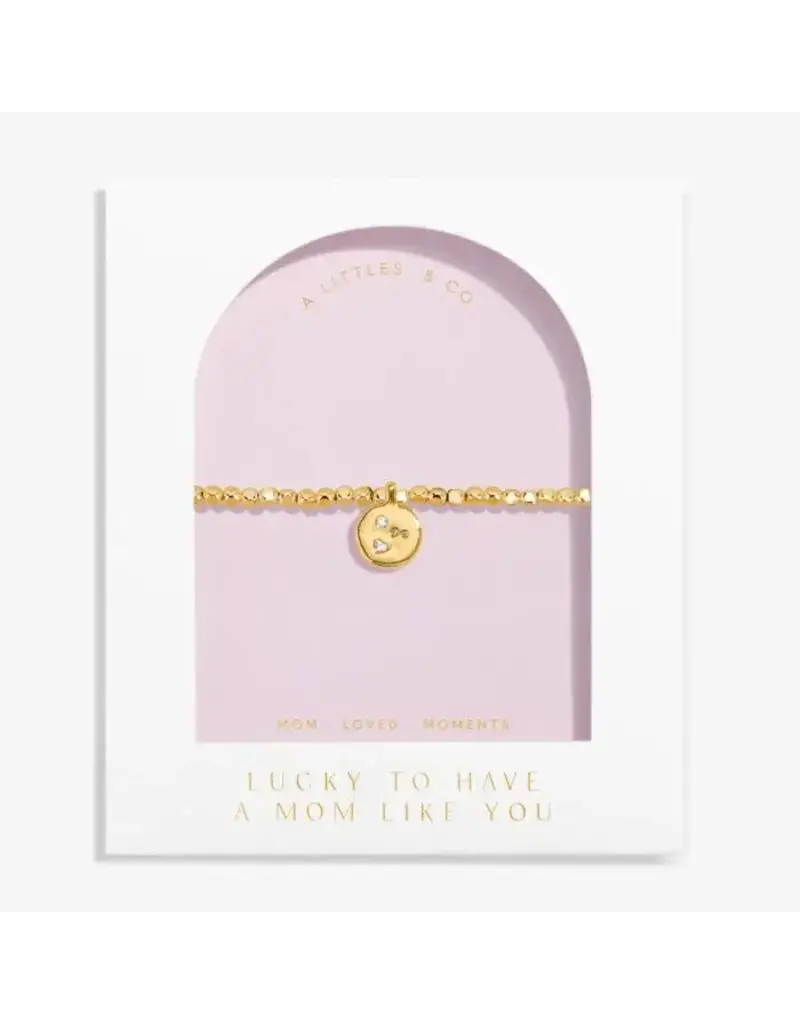 A Littles & Co. DOLCE VITA Lucky to Have a Mom Like You Bracelet