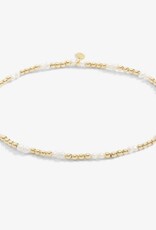 A Littles & Co. ANKLET Gold Plated Pearl