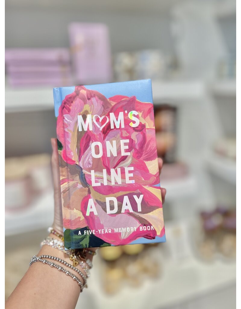 Chronicle Books Mom's Floral One Line A Day