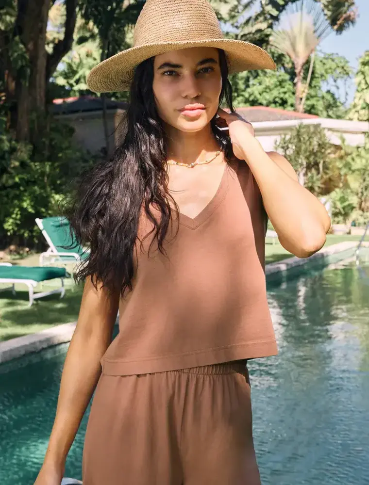 Z Supply Sloane V-neck Top