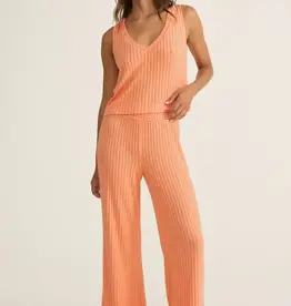 Z Supply Dawn Smocked Rib Pant