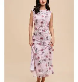 IL Barlow Mesh Midi Dress