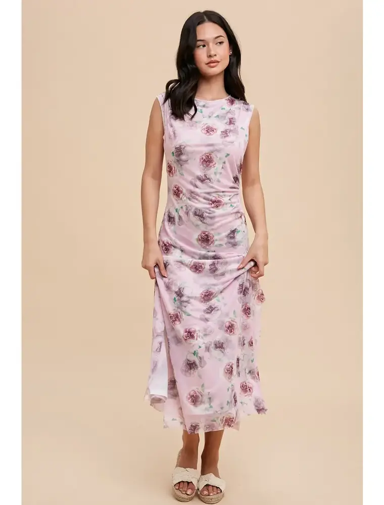 IL Barlow Mesh Midi Dress