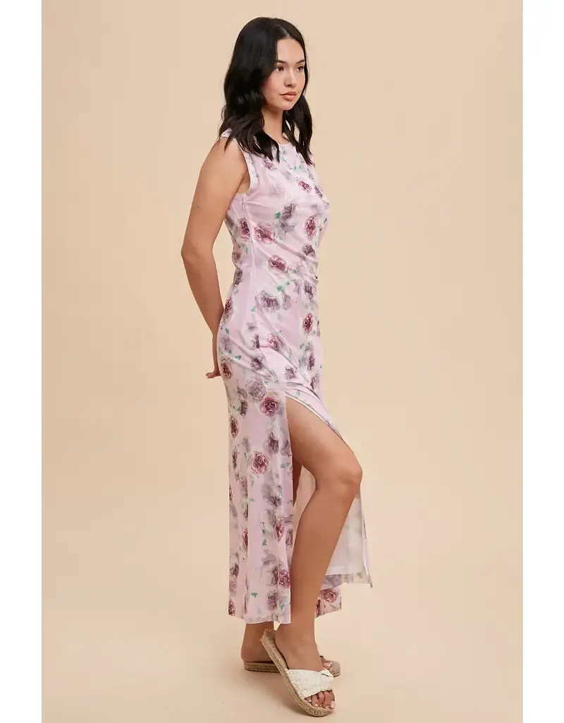 IL Barlow Mesh Midi Dress