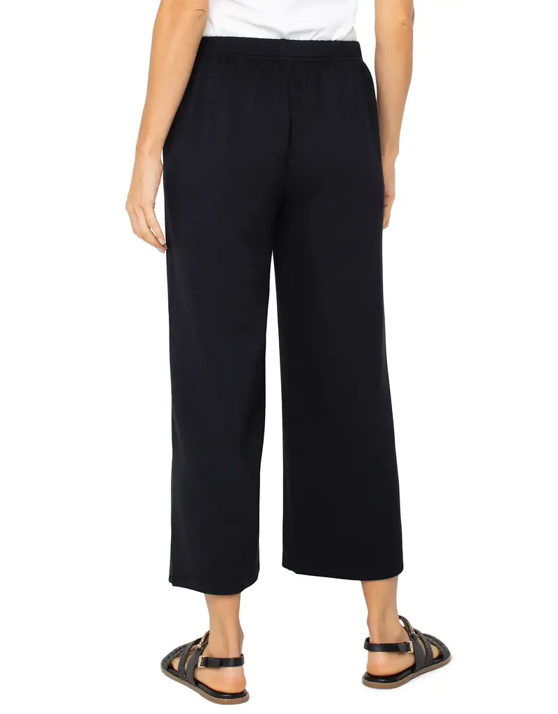 Liverpool Pull on Wide Leg Crop