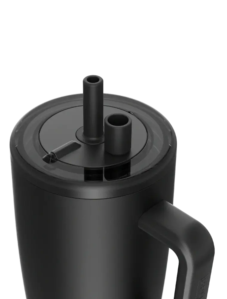 BruMate Magnetic Straw Caps Black