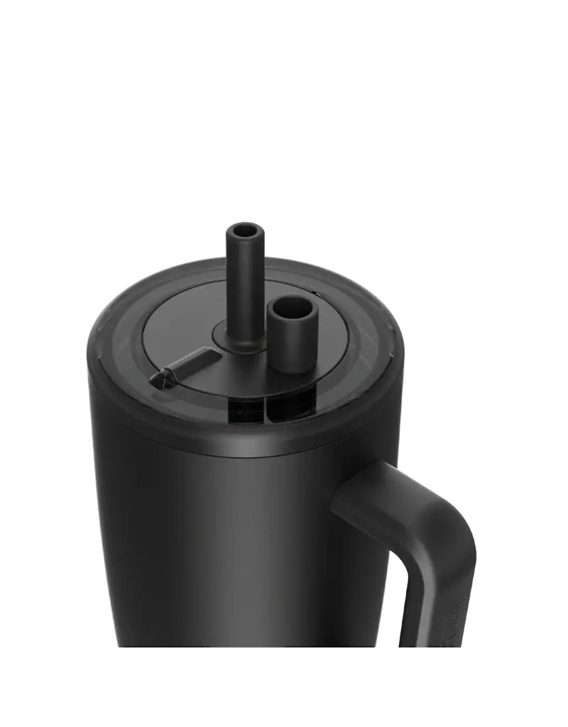 BruMate Magnetic Straw Caps Black