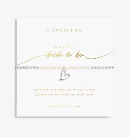A Littles & Co. A LITTLE  Bride to Be Bracelet Silver