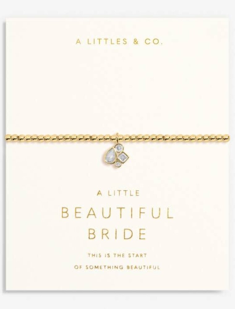 A Littles & Co. A LITTLE Beautiful Bride Bracelet Gold