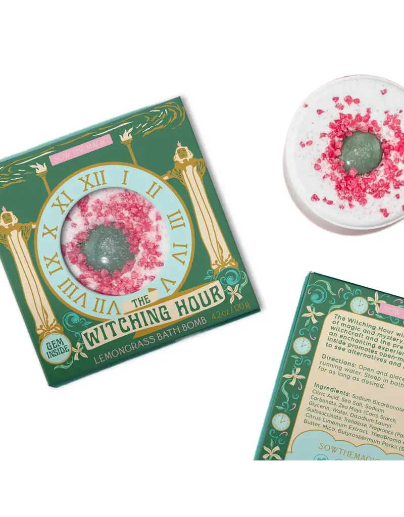 Sow the Magic The Witching Hour Lemongrass Bath Bomb