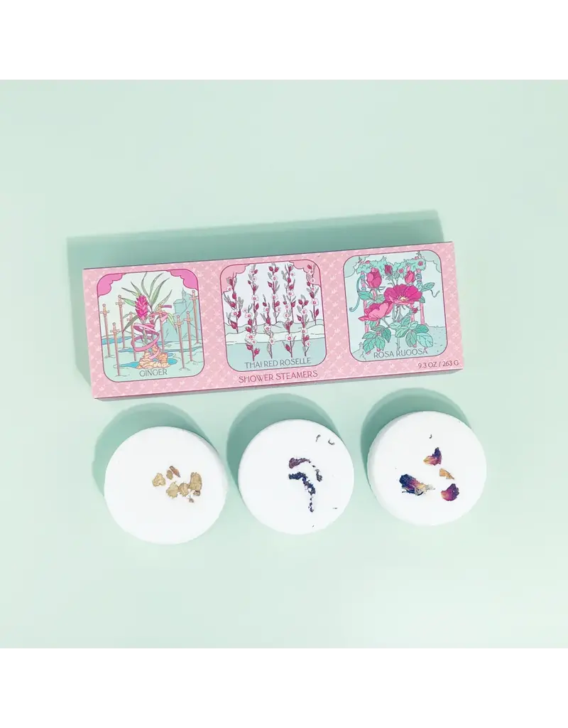 Sow the Magic Floral Tarot Shower Steamer Set with Botanicals