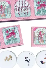 Sow the Magic Floral Tarot Shower Steamer Set with Botanicals
