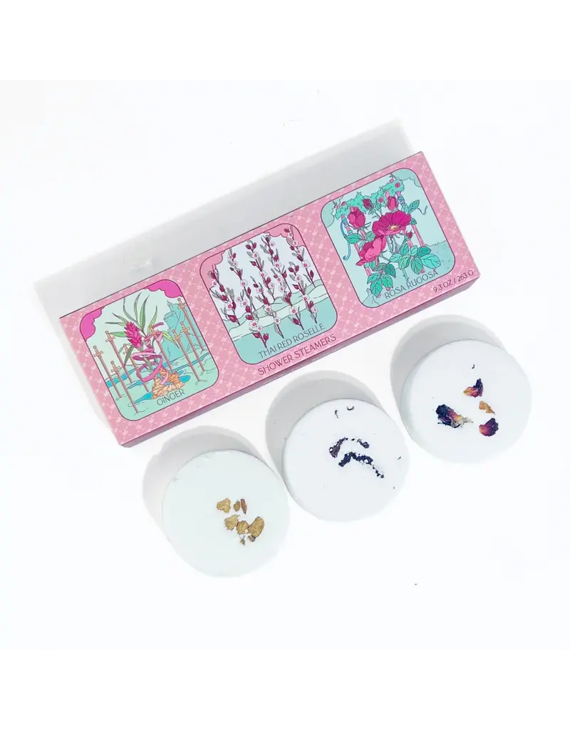 Sow the Magic Floral Tarot Shower Steamer Set with Botanicals