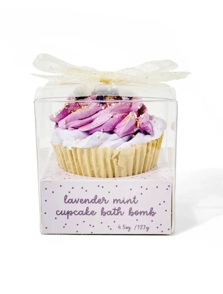 Sow the Magic Lavender Mint Cupcake Bath Bomb