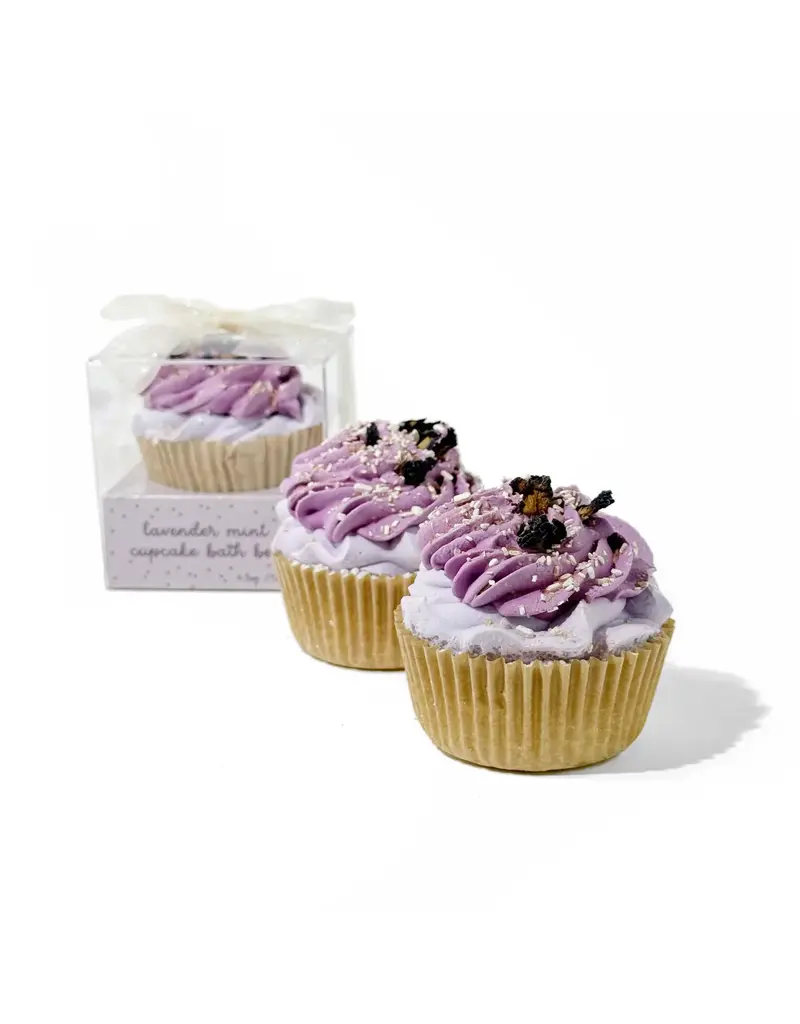 Sow the Magic Lavender Mint Cupcake Bath Bomb