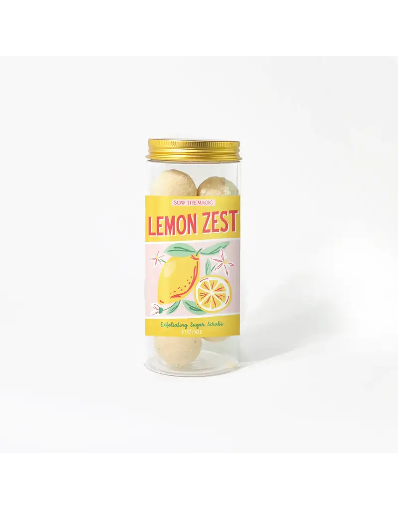 Sow the Magic Lemon Zest Exfoliating Sugar Scrub