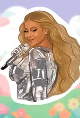 Cocollama Design Queen Bey Sticker